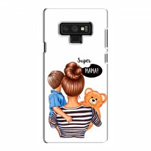 Чехол для Samsung Note 9 (AlphaPrint) с печатью (ПРОЗРАЧНЫЙ ФОН) Мама и сын - купить на Floy.com.ua