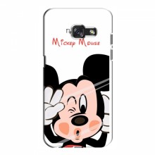 Чехол для Samsung A3 2017, A320, A320F (AlphaPrint) с печатью (ПРОЗРАЧНЫЙ ФОН) Mickey Mouse - купить на Floy.com.ua