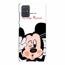 Чехол для Samsung Galaxy A71 (A715) (AlphaPrint) с печатью (ПРОЗРАЧНЫЙ ФОН) Mickey Mouse - купить на Floy.com.ua