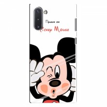 Чехол для Samsung Galaxy Note 10 (AlphaPrint) с печатью (ПРОЗРАЧНЫЙ ФОН) Mickey Mouse - купить на Floy.com.ua