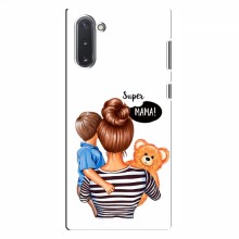 Чехол для Samsung Galaxy Note 10 (AlphaPrint) с печатью (ПРОЗРАЧНЫЙ ФОН) Мама и сын - купить на Floy.com.ua