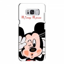 Чехол для Samsung S8 Plus, Galaxy S8+, S8 Плюс G955 (AlphaPrint) с печатью (ПРОЗРАЧНЫЙ ФОН) Mickey Mouse - купить на Floy.com.ua