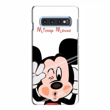 Чехол для Samsung S10e (AlphaPrint) с печатью (ПРОЗРАЧНЫЙ ФОН) Mickey Mouse - купить на Floy.com.ua