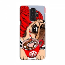 Чехол для Samsung S9 Plus (AlphaPrint) с печатью (ПРОЗРАЧНЫЙ ФОН) Грустная собака - купить на Floy.com.ua