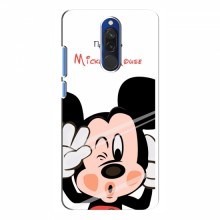 Чехол для Xiaomi Redmi 8 (AlphaPrint) с печатью (ПРОЗРАЧНЫЙ ФОН) Mickey Mouse - купить на Floy.com.ua