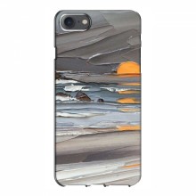 Чехол для iPhone 7 (AlphaPrint) с печатью (ТОП продаж) Рисунок-закат - купить на Floy.com.ua