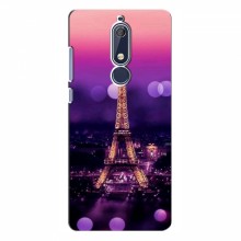 Чехол для Nokia 5.1 (AlphaPrint) с печатью (ТОП продаж) Париж - Башня - купить на Floy.com.ua
