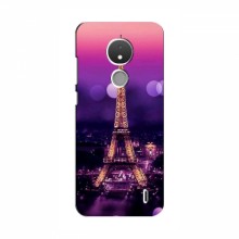 Чехол для Nokia C21 (AlphaPrint) с печатью (ТОП продаж) Париж - Башня - купить на Floy.com.ua