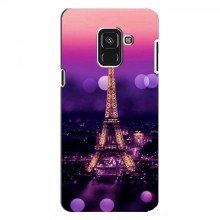 Чехол для Samsung A8 Plus , A8 Plus 2018, A730F (AlphaPrint) с печатью (ТОП продаж) Париж - Башня - купить на Floy.com.ua