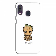 Чехол для Samsung Galaxy A40 2019 (A405F) (AlphaPrint) с печатью (ТОП продаж) I Am Groot - купить на Floy.com.ua