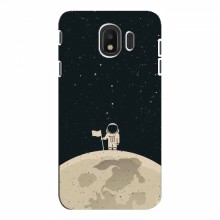 Чехол для Samsung J4 2018 (AlphaPrint) с печатью (ТОП продаж) Космонавт на луне - купить на Floy.com.ua