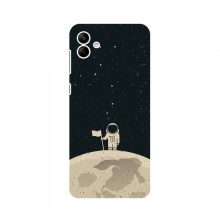 Чехол для Samsung Galaxy M04 (AlphaPrint) с печатью (ТОП продаж) Космонавт на луне - купить на Floy.com.ua
