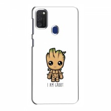 Чехол для Samsung Galaxy M21s (AlphaPrint) с печатью (ТОП продаж) I Am Groot - купить на Floy.com.ua