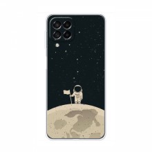 Чехол для Samsung Galaxy M33 (5G) (M336B) (AlphaPrint) с печатью (ТОП продаж) Космонавт на луне - купить на Floy.com.ua