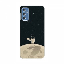 Чехол для Samsung Galaxy M52 (AlphaPrint) с печатью (ТОП продаж) Космонавт на луне - купить на Floy.com.ua
