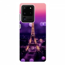 Чехол для Samsung Galaxy S20 Ultra (AlphaPrint) с печатью (ТОП продаж) Париж - Башня - купить на Floy.com.ua