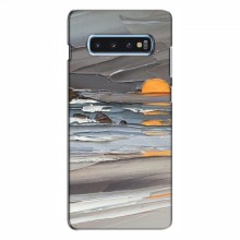 Чехол для Samsung S10 Plus (AlphaPrint) с печатью (ТОП продаж) Рисунок-закат - купить на Floy.com.ua