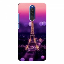 Чехол для Xiaomi Redmi 8 (AlphaPrint) с печатью (ТОП продаж) Париж - Башня - купить на Floy.com.ua