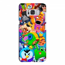 Чехол для Samsung S8 Plus, Galaxy S8+, S8 Плюс G955 Бравл Старс (VPrint) Все герои Бравл Старс - купить на Floy.com.ua