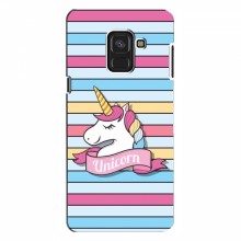 Чехол для Ребёнка на Samsung A8, A8 2018, A530F (VPrint) Unicorn - купить на Floy.com.ua