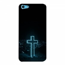 Чехол для Apple 5c - (Христианские) (AlphaPrint) Крест-синий - купить на Floy.com.ua
