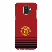 Чехол Манчестер Юнайтед для Samsung A6 2018, A600F (AlphaPrint) logo manchester united - купить на Floy.com.ua