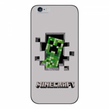 Чехол Майнкрафт для Айфон 6 / 6с (AlphaPrint) Minecraft Персонаж Майнкрафт - купить на Floy.com.ua