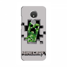 Чехол Майнкрафт для Нокиа С21 (AlphaPrint) Minecraft Персонаж Майнкрафт - купить на Floy.com.ua