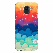 Чехол на Samsung J6 2018 с Котами (VPrint) Mew - купить на Floy.com.ua