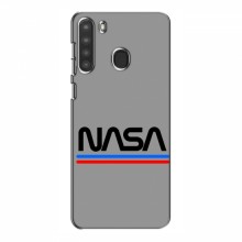 Чехол NASA для Samsung Galaxy A21 (A215) (AlphaPrint) NASA 5 - купить на Floy.com.ua
