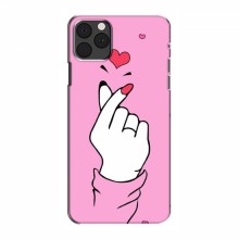 Чехол с принтом для iPhone 13 Pro (AlphaPrint - Знак сердечка) - купить на Floy.com.ua