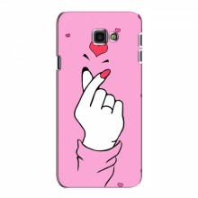 Чехол с принтом для Samsung J4+, J4 Plus (AlphaPrint - Знак сердечка) - купить на Floy.com.ua