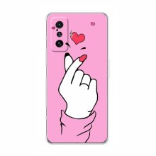 Чехол с принтом для Xiaomi POCO F4 GT (AlphaPrint - Знак сердечка) - купить на Floy.com.ua