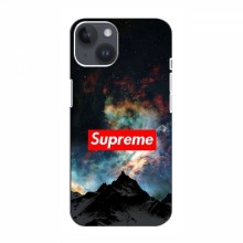 Чехол для Айфон 15 - с картинкой Supreme (AlphaPrint) - купить на Floy.com.ua