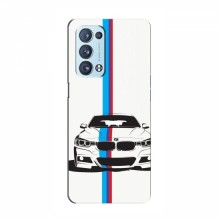 Чехол для Оппо Рено 6 Про Плюс - с принтом БМВ (AlphaPrint) BMW 1 - купить на Floy.com.ua