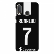 Чехол Криштиану Роналду для Samsung Galaxy A20e AlphaPrint C. Ronaldo - купить на Floy.com.ua