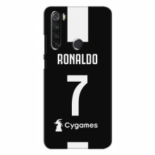 Чехол Криштиану Роналду для Xiaomi Redmi Note 8T AlphaPrint C. Ronaldo - купить на Floy.com.ua