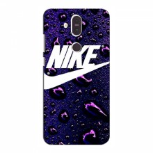Чехол для Нокиа 8.1 - с принтом Найк (AlphaPrint) Nike-фиолетовый - купить на Floy.com.ua
