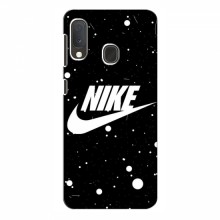 Чехол для Samsung Galaxy A20e - с принтом Найк (AlphaPrint) Nike с фоном - купить на Floy.com.ua