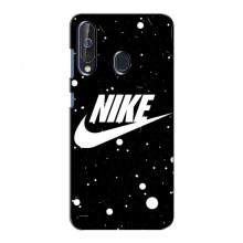 Чехол для Самсунг А60 (2019) - с принтом Найк (AlphaPrint) Nike с фоном - купить на Floy.com.ua