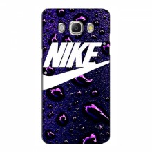 Чехол для Samsung J5 2016, J510, J5108 - с принтом Найк (AlphaPrint) Nike-фиолетовый - купить на Floy.com.ua