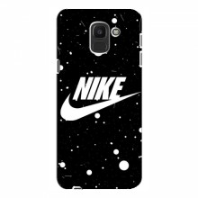 Чехол для Samsung J6 2018 - с принтом Найк (AlphaPrint) Nike с фоном - купить на Floy.com.ua