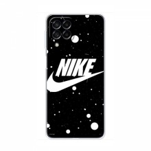 Чехол для Самсунг М32 - с принтом Найк (AlphaPrint) Nike с фоном - купить на Floy.com.ua