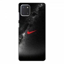 Чехол для Самсунг Галакси Ноут 10 Лайт - с принтом Найк (AlphaPrint) Nike 1 - купить на Floy.com.ua