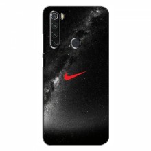 Чехол для Сяоми Редми Ноут 8Т - с принтом Найк (AlphaPrint) Nike 1 - купить на Floy.com.ua