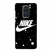 Чехол для Сяоми Редми Ноут 9 - с принтом Найк (AlphaPrint) Nike с фоном - купить на Floy.com.ua