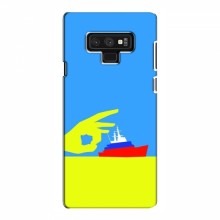 Чехол с принтом (Русский корабль...) для Samsung Note 9 (AlphaPrint) Щелбан кораблю - купить на Floy.com.ua