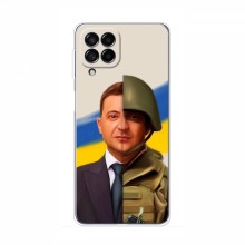 Чехол для Samsung Galaxy M32 (AlphaPrint - с принтом Зеленского) - купить на Floy.com.ua