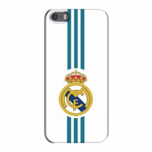 ФК Реал Мадрид чехлы для iPhone 5 / 5s / SE (AlphaPrint) Real Madrid на белом - купить на Floy.com.ua
