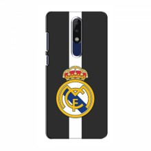 ФК Реал Мадрид чехлы для Nokia 5.1 Plus (X5) (AlphaPrint) Лого Real - купить на Floy.com.ua